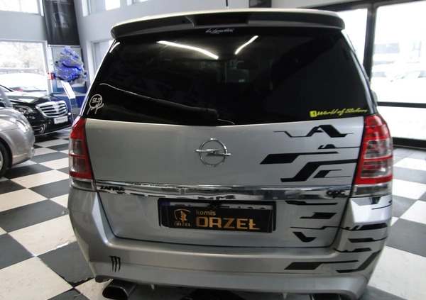 Opel Zafira cena 22900 przebieg: 257397, rok produkcji 2005 z Siechnice małe 529